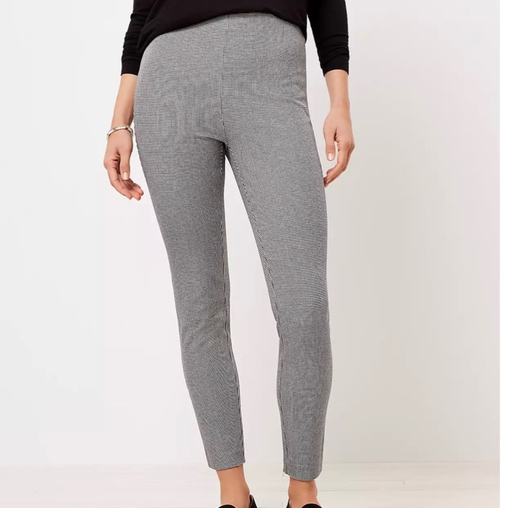 Puppytooth Slim Fit Pants